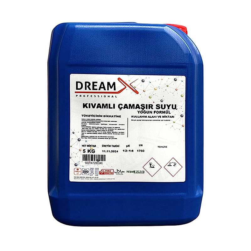 Dreamx Ultra Kıvamlı Çamaşır Suyu Yoğun Formül 5 kg