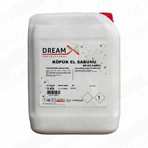 Dreamx Köpük El Sabunu Beyaz Sabun 5 kg