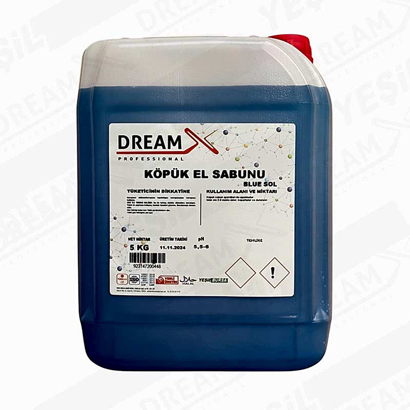 Dreamx Köpük El Sabunu Blue Sol 5 kg