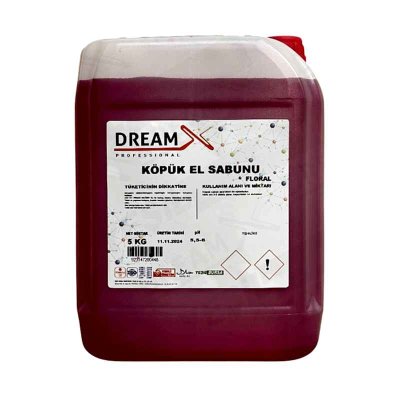 Dreamx Köpük El Sabunu Floral 5 kg