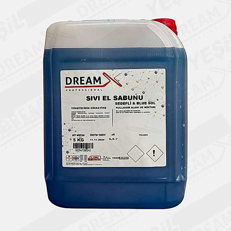 Dreamx Sıvı El Sabunu Extra Sedefli Blue Sol 5 kg